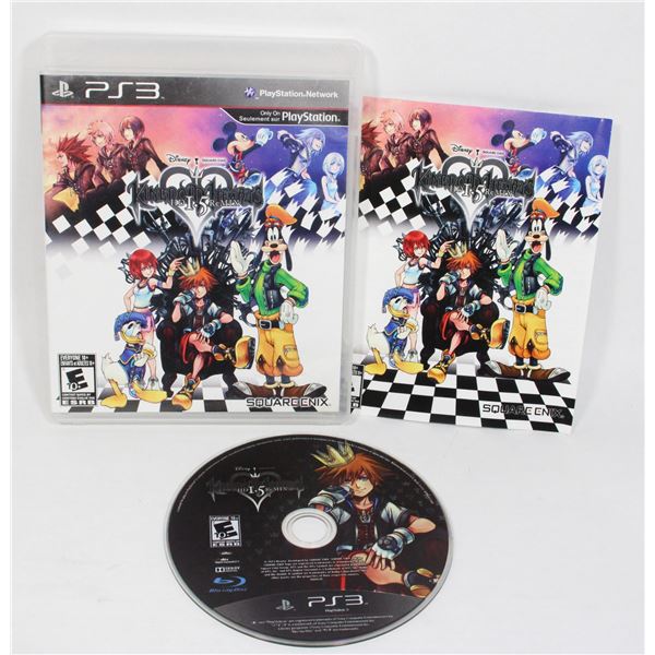 PS3 KINGDOMS HEART HD 1.5 REMIX