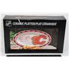 Image 1 : NEW CALGARY FLAMES CERAMIC PLATTER