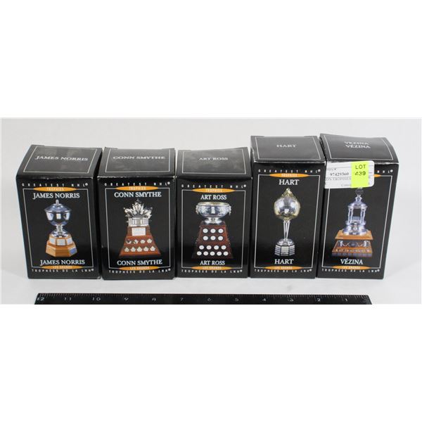 MCDONALD'S TROPHIES SET NEAR COMPLETE