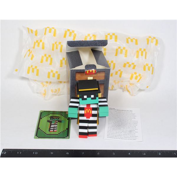 MCDONALDS MINECRAFT ZOMBIE HAMBURGLAR WITH