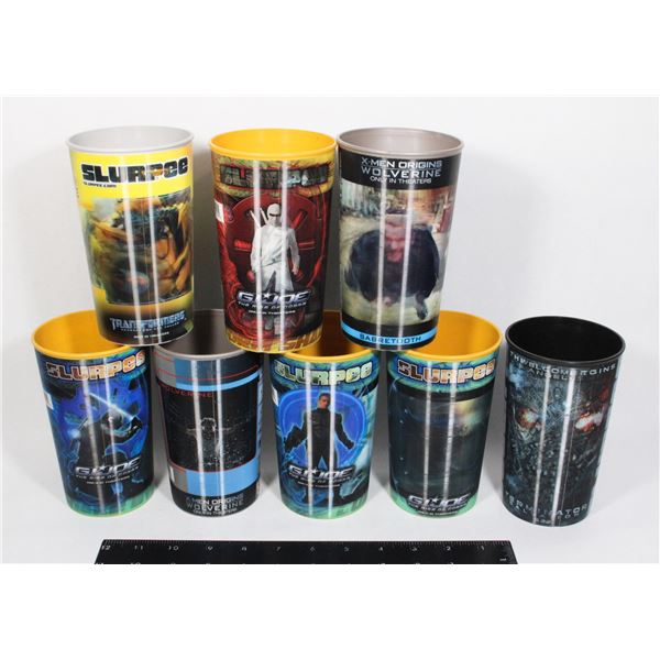 2009 7/11 SLURPEE MOVIE CUPS