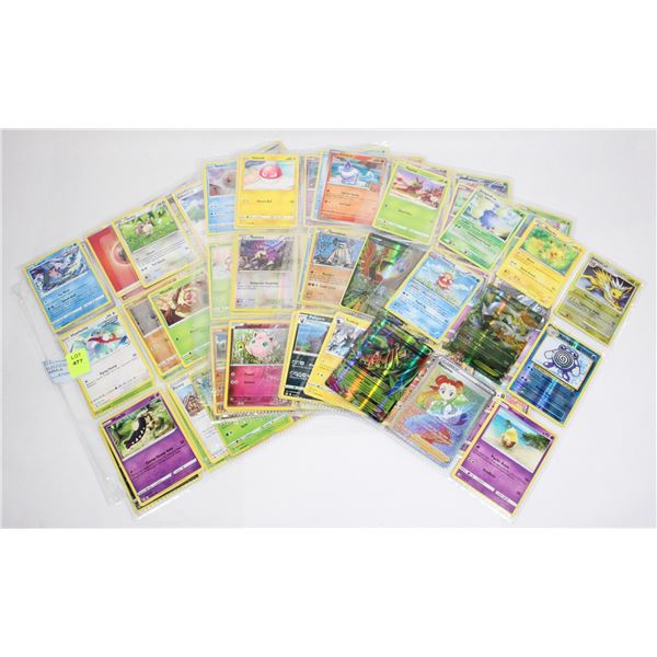 LOOSE 11 PAGES OF POKEMON CARDS VARIOUS YEARS