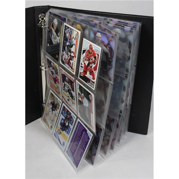 HOCKEY CARD ALBUM, SOME VINTAGE