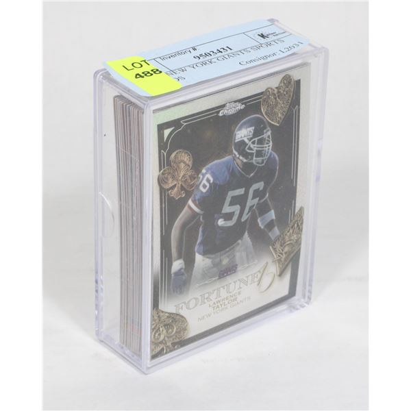 2025 NEW YORK GIANTS SPORTS CARDS