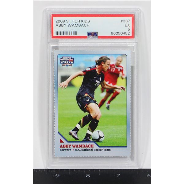 2009 S.I. FOR KIDS ABBY WAMBACH GRADED 5