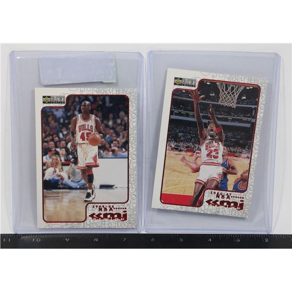 MICHAEL JORDAN BASKETBALL CARDS LARGE