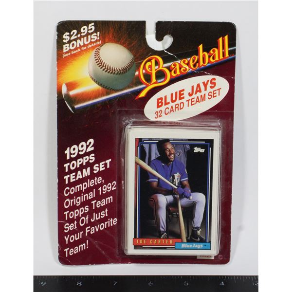 1992 TOPPS TEAM SET BLUE JAYS