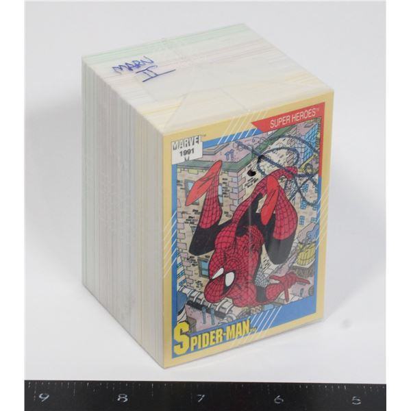 SPIDERMAN CARDS 1991 UNOPENED 162 CARDS
