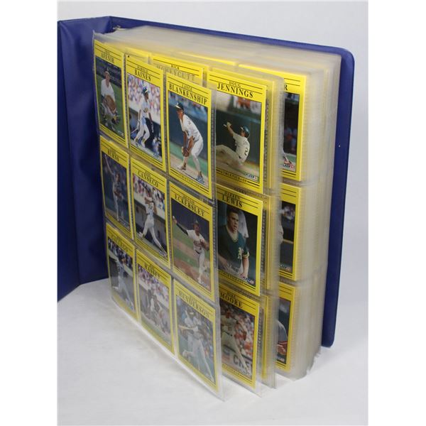 VINTAGE FLEER 91 BASEBALL CARDS ALBUM