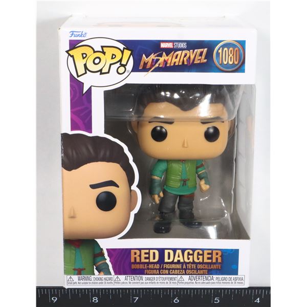 FUNKO POP! MS MARVEL RED DAGGER 1080
