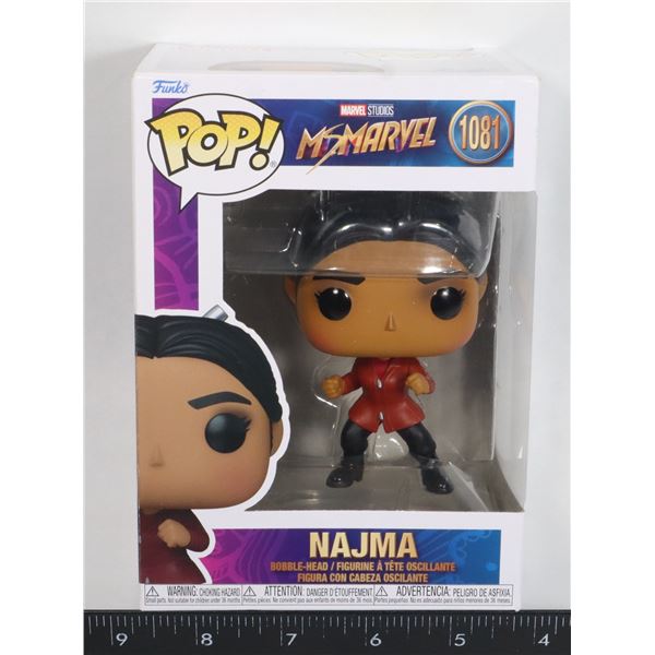 FUNKO POP! MS MARVEL NAJMA 1081