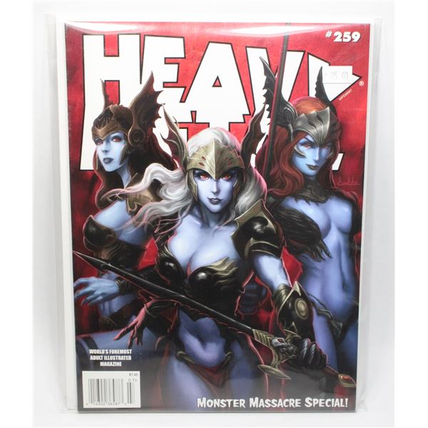 HEAVY METAL MAGAZINE #259 MONSTER MASSACRE SPECIAL!