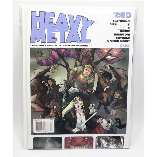 HEAVY METAL MAGAZINE #260