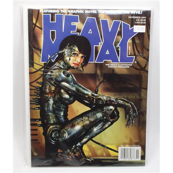 HEAVY METAL MAGAZINE NOVEMBER 2004