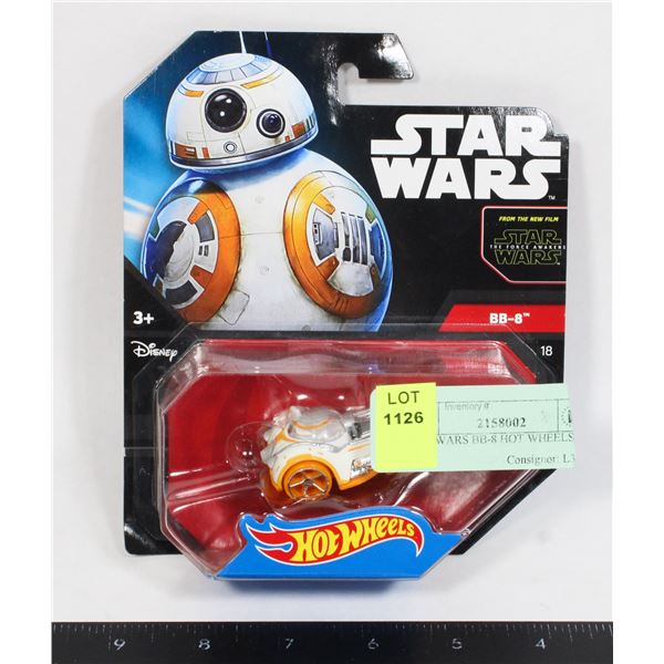 STAR WARS BB-8 HOT WHEELS