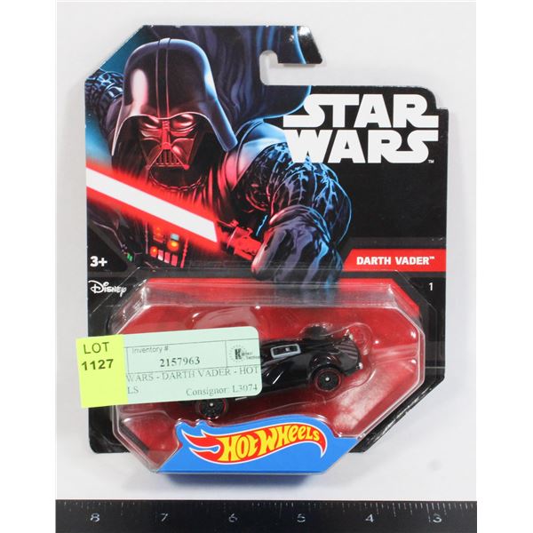 STAR WARS - DARTH VADER - HOT WHEELS