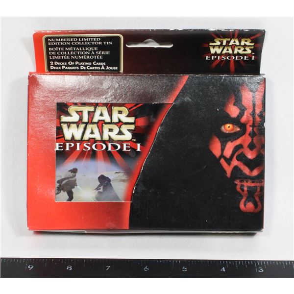 STAR WARS EPISODE 1 NUMBERED LIMITED COLLECTOR TIN