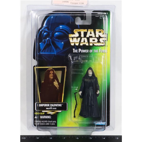 STAR WARS EMPEROR PALPATINE - WITH WALKING STICK