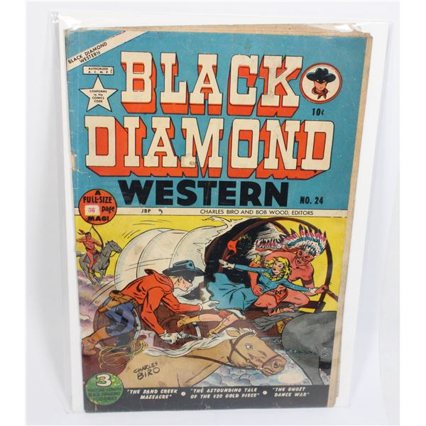 LEV GLEASON PUBLICATIONS BLACK DIAMOND WESTERN #24