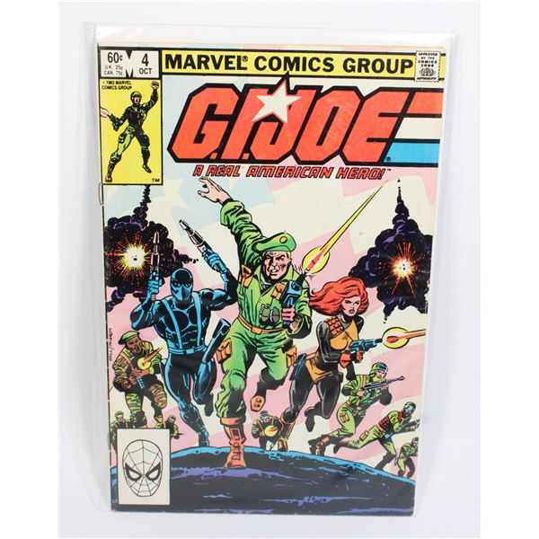 MARVEL G.I. JOE A REAL AMERICAN HERO #4 (1982)