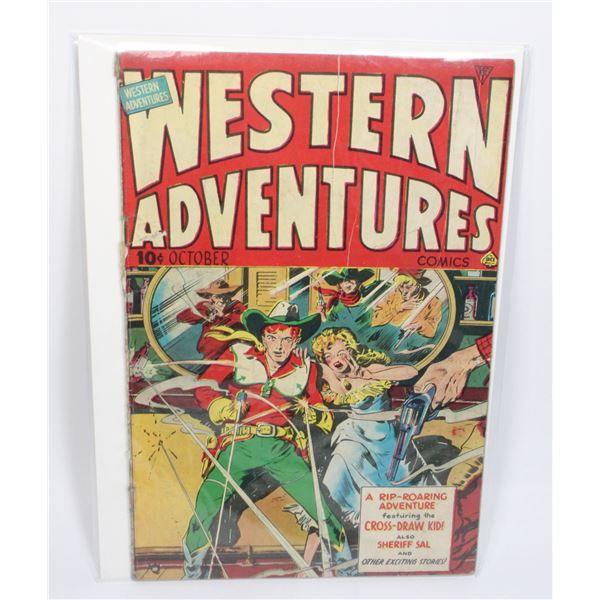 WESTERN ADVENTURES #5 (1948) (GOLDEN AGE 10 CENT