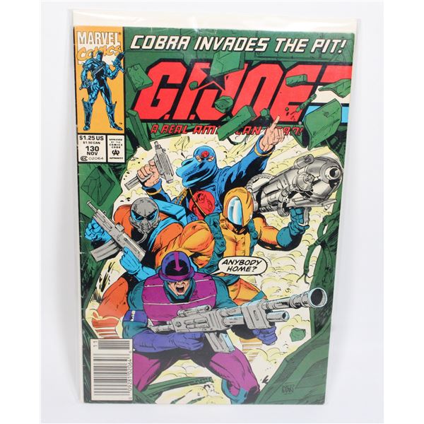 MARVEL G.I. JOE A REAL AMERICAN HERO #130 (1992)