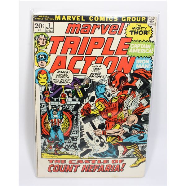 MARVEL TRIPLE ACTION #7 (1972)