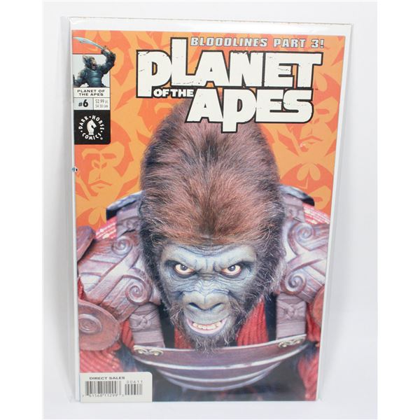DARK HORSE COMICS PLANET OF THE APES #6 (2002)