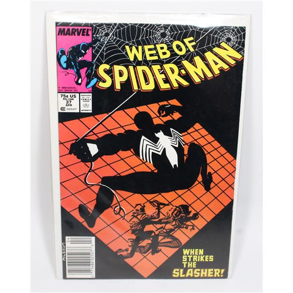 MARVEL WEB OF SPIDER-MAN #37 (1988)