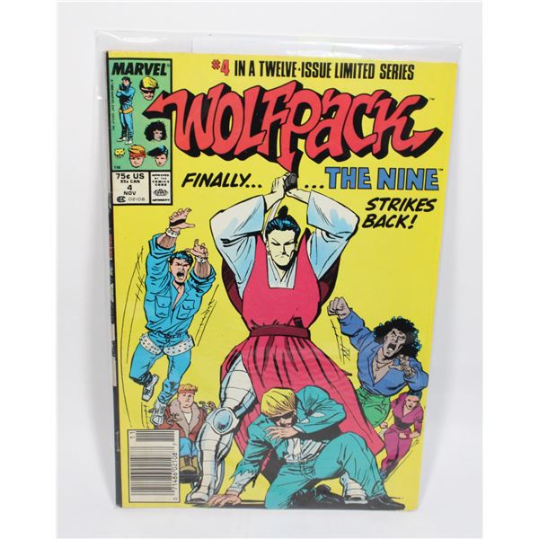 MARVEL WOLFPACK #4 (1988)