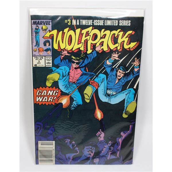 MARVEL WOLFPACK #3 (1988)
