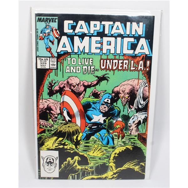 MARVEL CAPTAIN AMERICA #329 (1987)