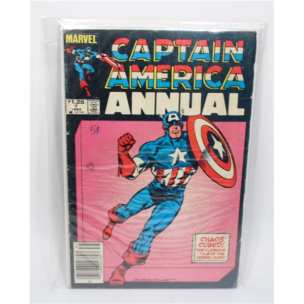 MARVEL CAPTAIN AMERICA ANNUAL #7 (1983)