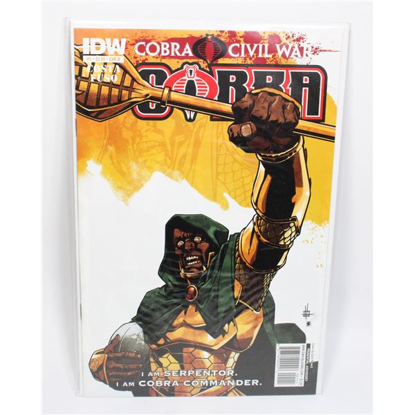 IDW G.I. JOE COBRA #1 (CVR B) (2011)