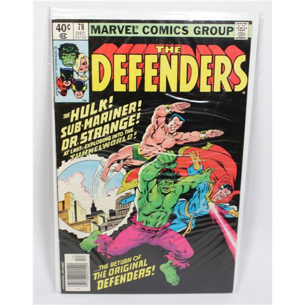 MARVEL THE DEFENDERS #78 (1979)
