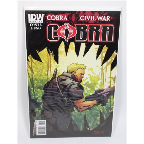 IDW G.I. JOE COBRA #2 (CVR B) (2011)