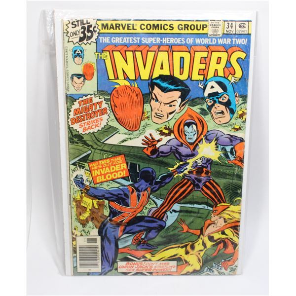 MARVEL THE INVADERS #34 (1978)