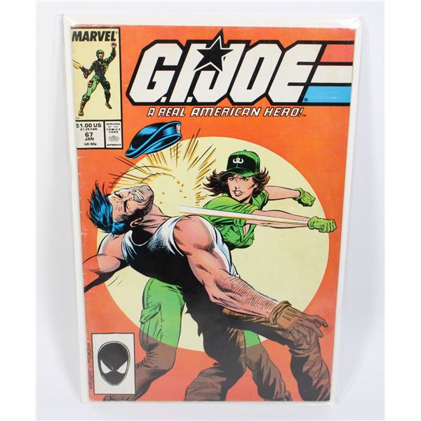 MARVEL G.I. JOE A REAL AMERICAN HERO #67 (1988)