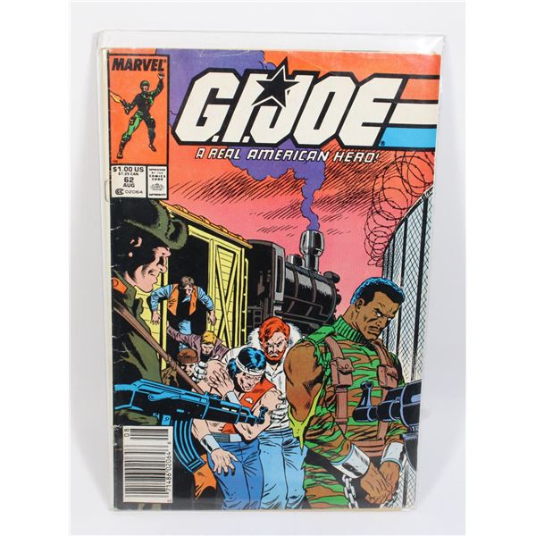 MARVEL G.I. JOE A REAL AMERICAN HERO #62 (1987)