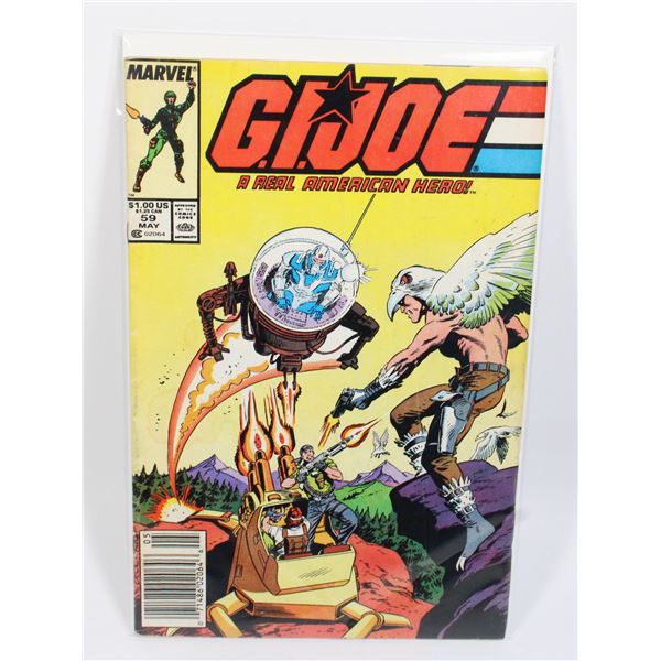 MARVEL G.I. JOE A REAL AMERICAN HERO #59 (1987)