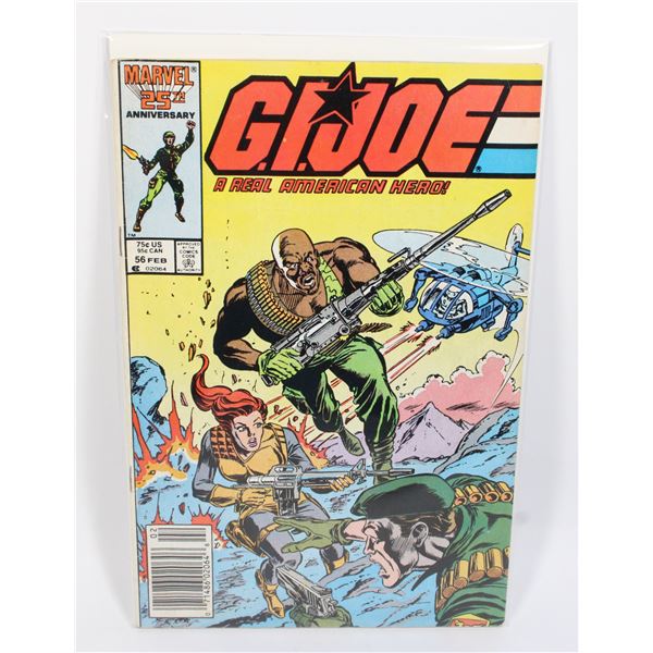 MARVEL G.I. JOE A REAL AMERICAN HERO #56 (1987)