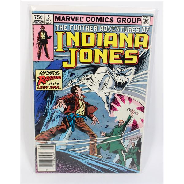 MARVEL THE FURTHER ADVENTURES OF INDIANA JONES #5
