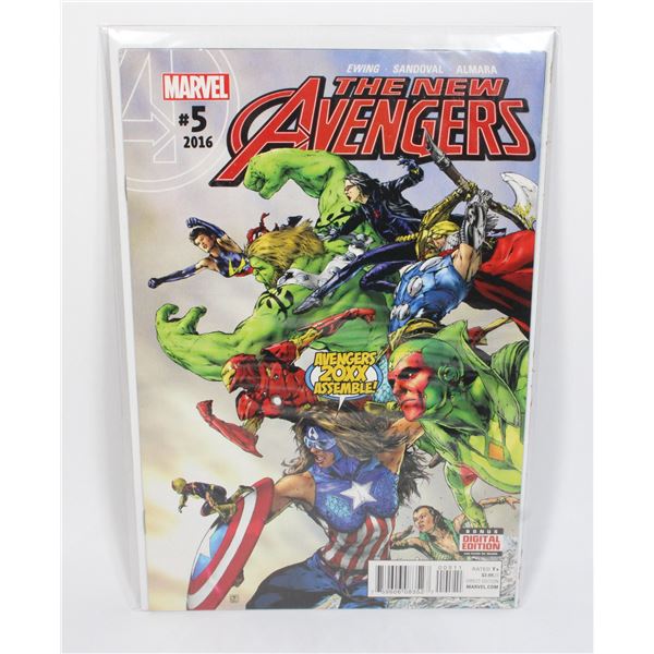 MARVEL THE NEW AVENGERS #5 (2016)