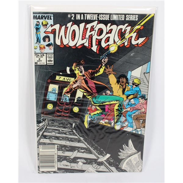 MARVEL WOLFPACK #2 (1988)