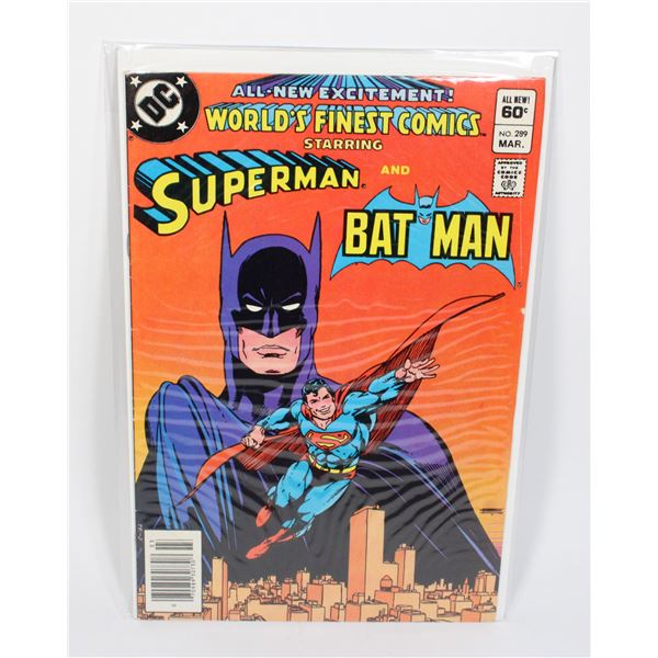 DC WORLD’S FINEST COMICS #289 (1983)