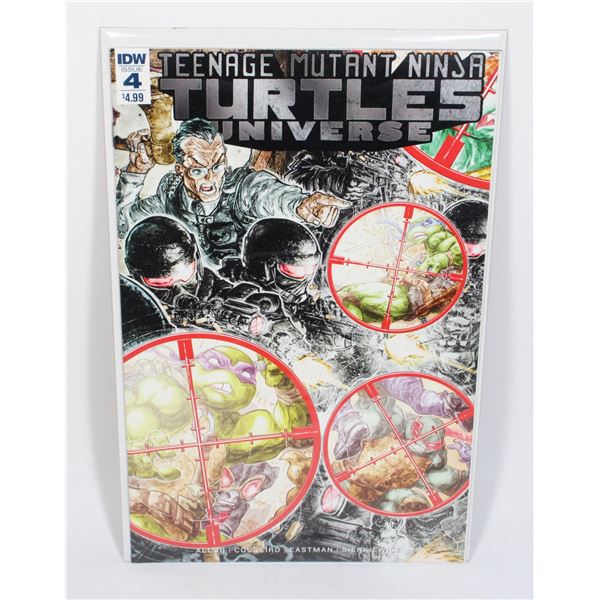 IDW TEENAGE MUTANT NINJA TURTLES UNIVERSE #4