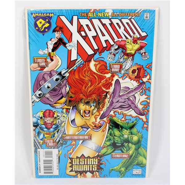 AMALGAM X-PATROL #1 (1ST PREMIER ISSUE) (1996)