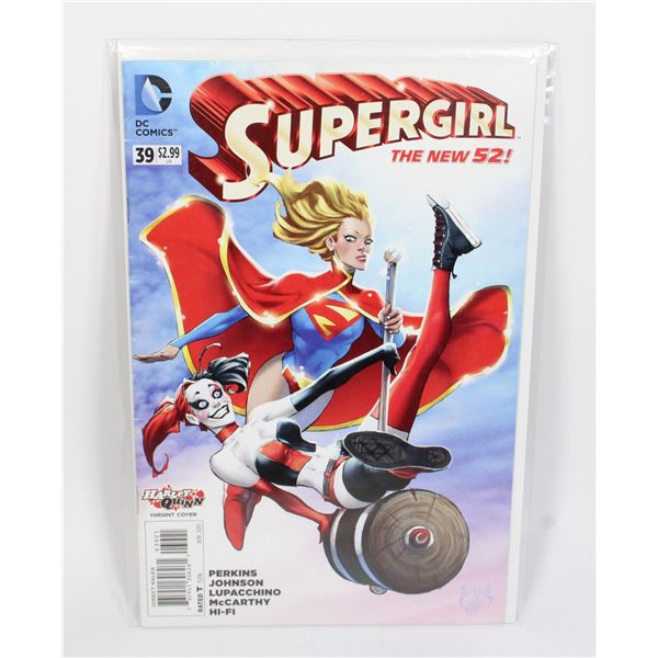 DC SUPERGIRL THE NEW 52! #39 (HARLEY QUINN VARIANT