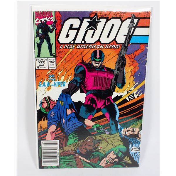 MARVEL G.I. JOE A REAL AMERICAN HERO #110 (1991)