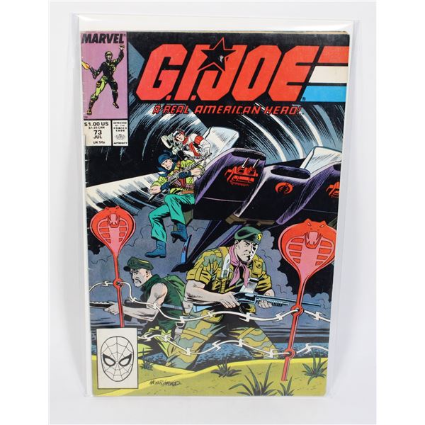 MARVEL G.I. JOE A REAL AMERICAN HERO #73 (1988)